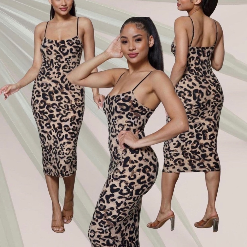 Leopard Dress | Good Stretch